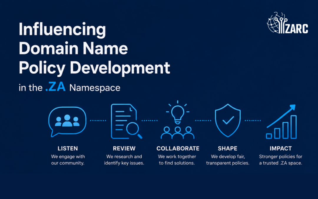 Influencing Domain Name Policy Development in the .ZA Namespace